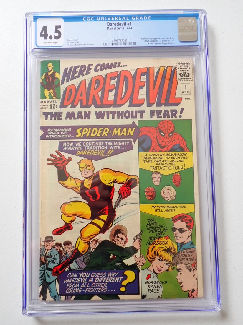 Daredevil #1 CGC 4.5 (1 of 3)