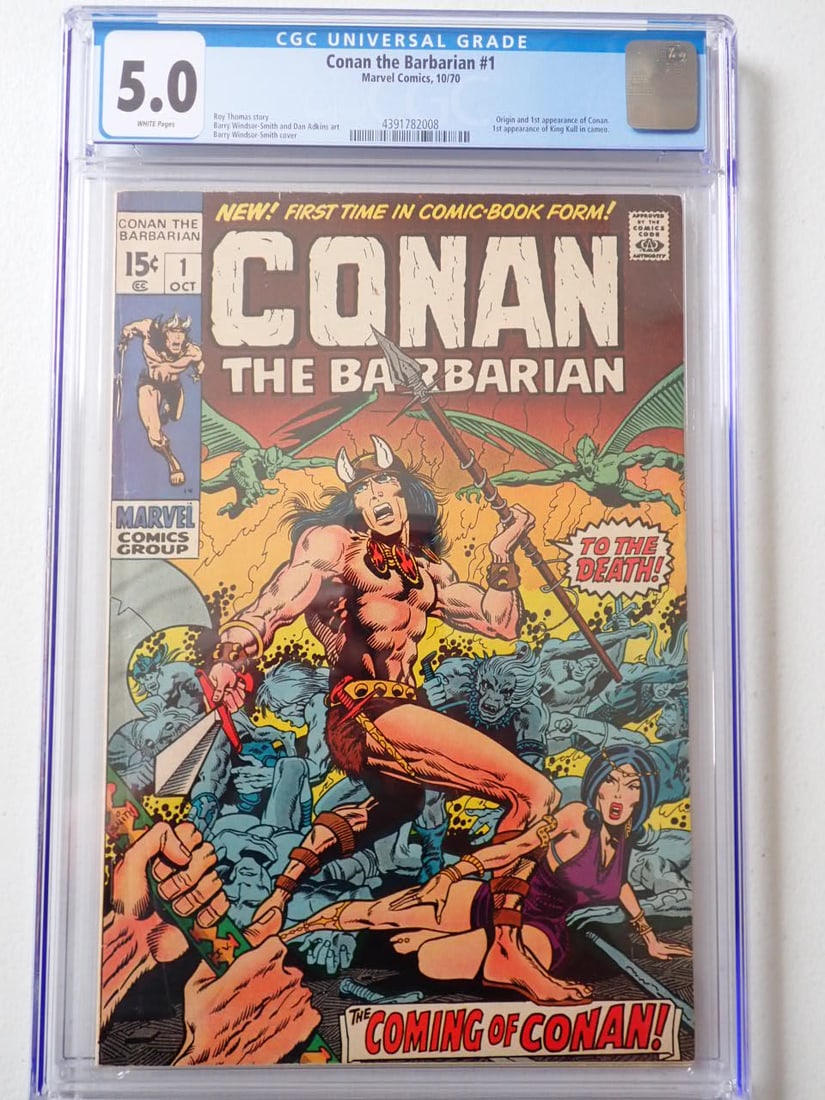 Conan the Barbarian #1 CGC 5.0 (1 of 3)