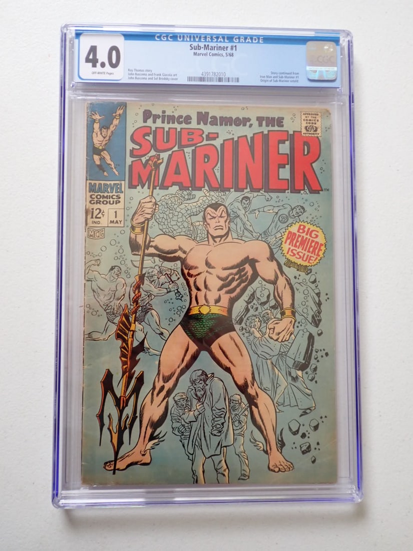 Sub-Mariner #1 CGC 4.0 (1 of 3)
