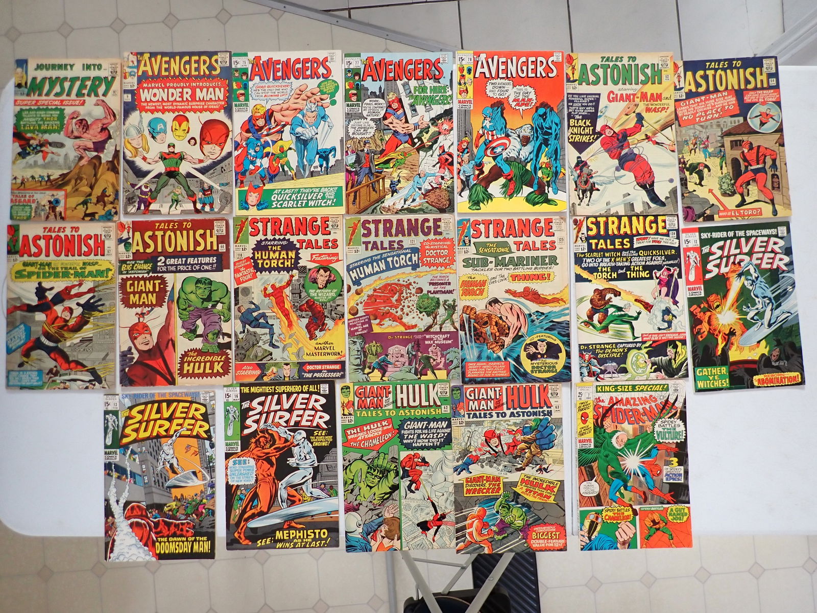 Marvel Silver Age, Silver Surfer & Other Comics (1 of 8)