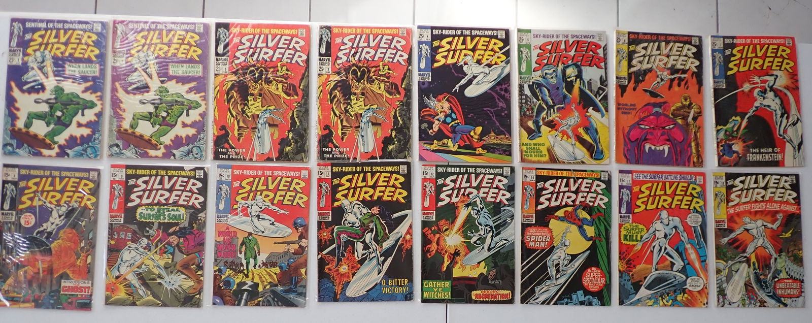 Silver Surfer Issues 1-12 and others (1 of 3)