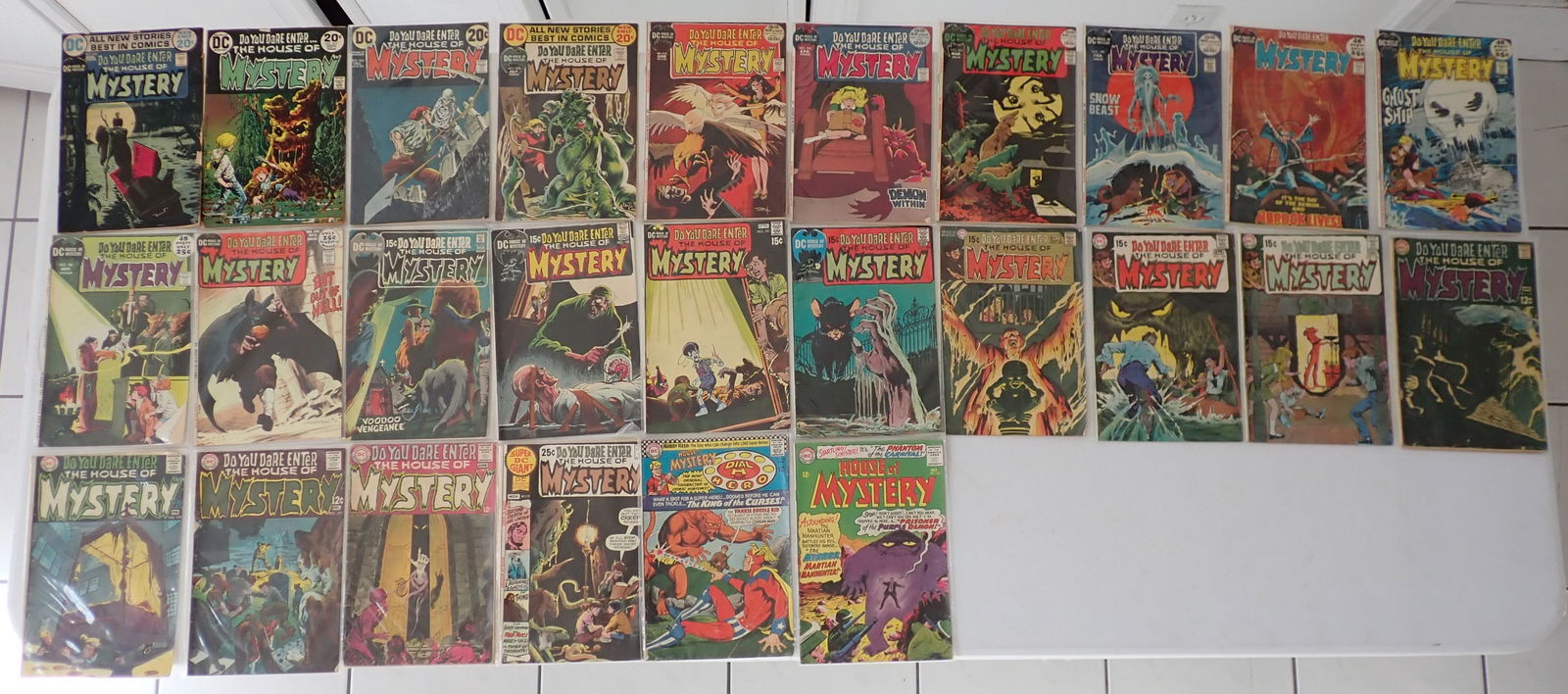 House of Mystery Silver Age and Newer Comic Books (1 of 4)