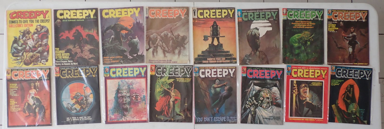 Creepy # 1, # 2, and others (1 of 7)