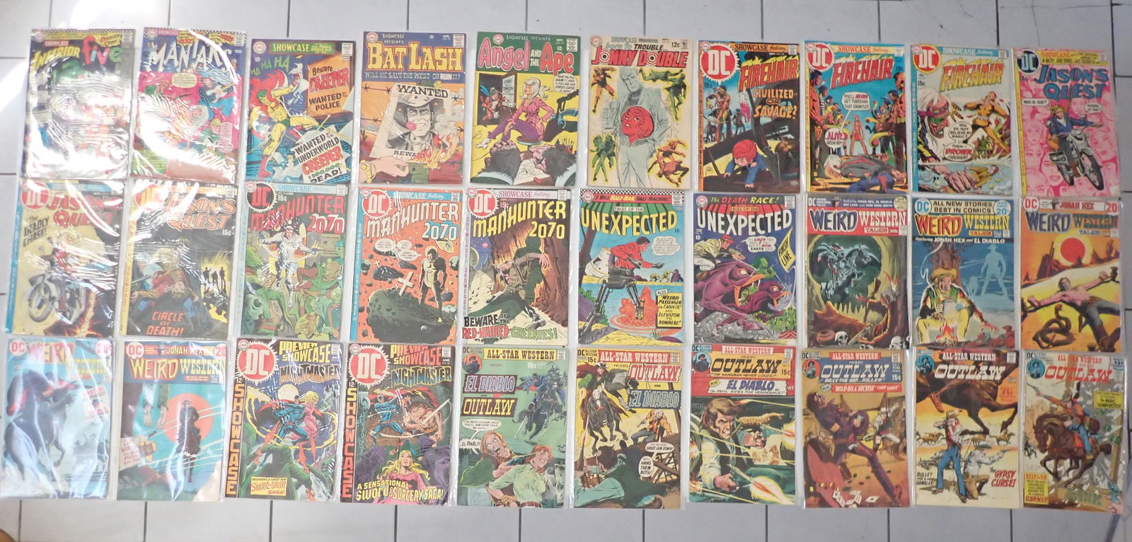 D.C. Weird Western, Captain Action, etc. (1 of 4)