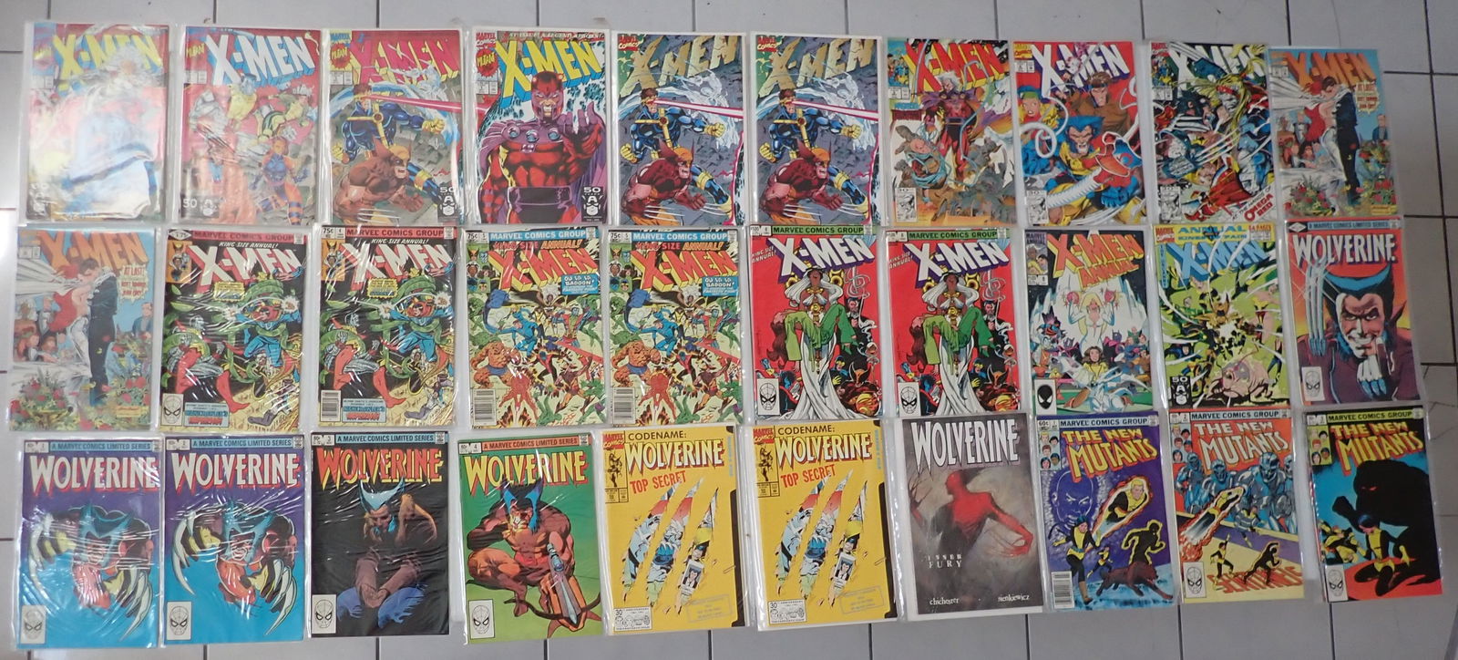 New Mutants Novel, Wolverine & others (1 of 6)