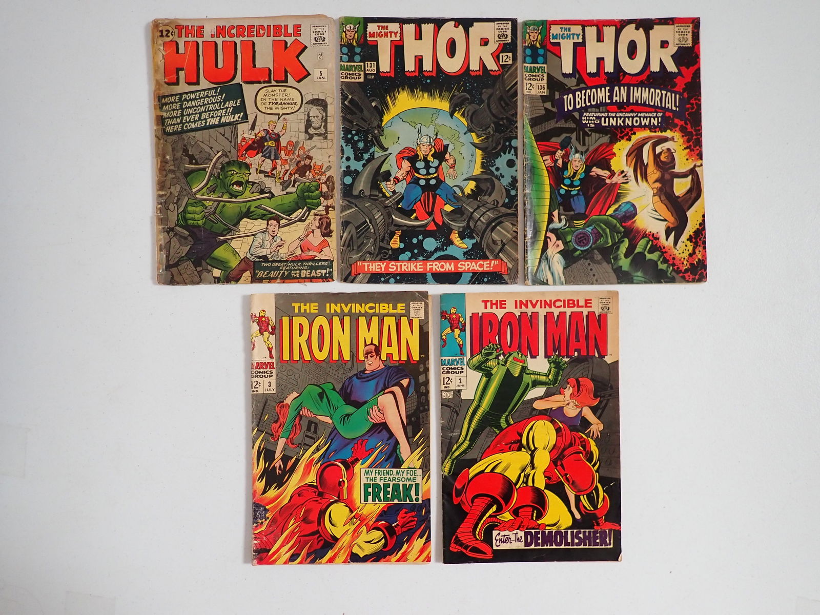 Iron Man 2 & 3, Hulk 5, and Thor (1 of 5)