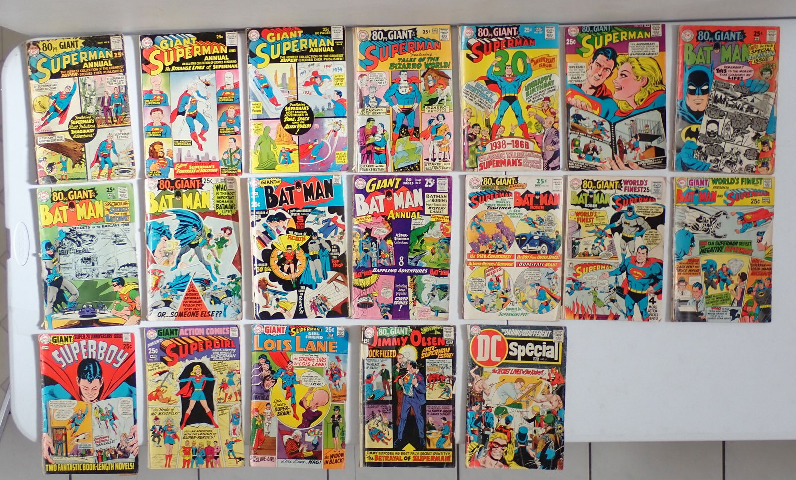 D.C. Superman, Batman, etc. Giant Issues (1 of 8)