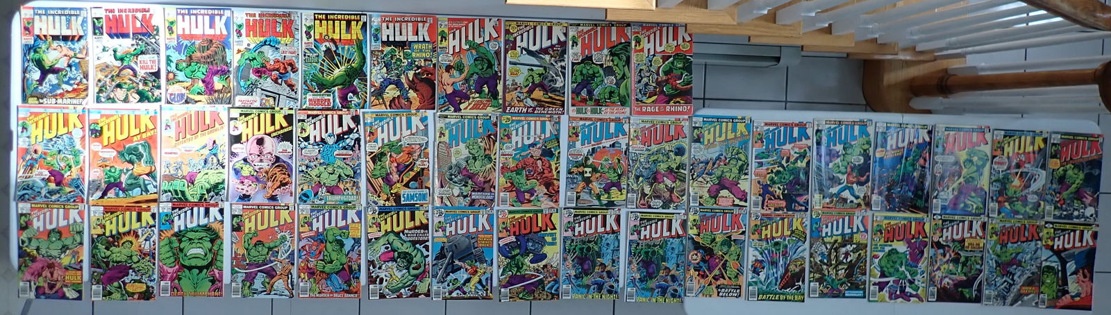 The Incredible Hulk 1969 to 1990s Comic Books (1 of 12)