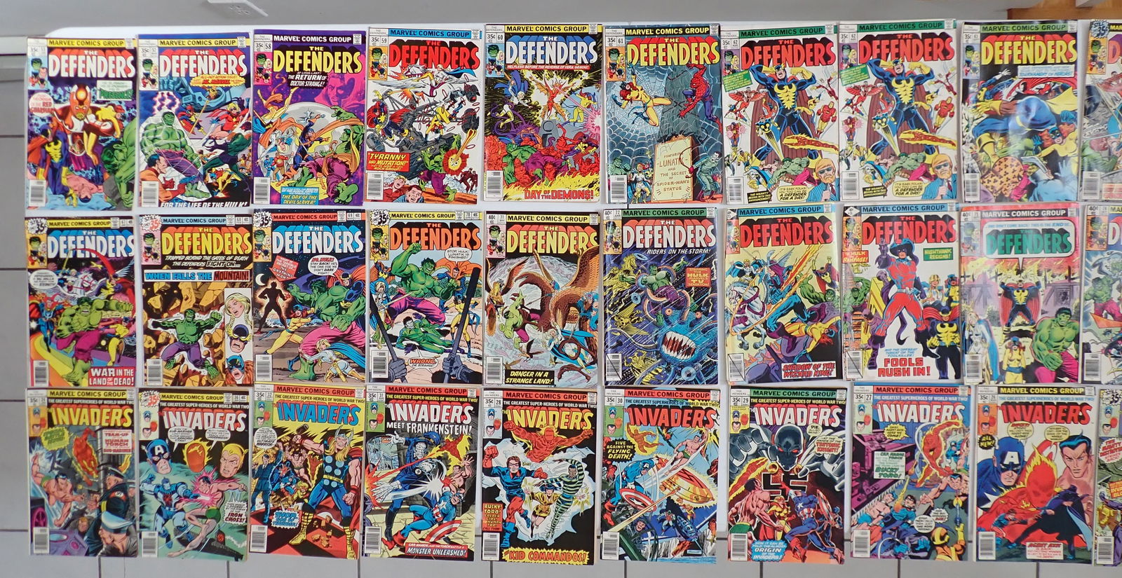 Large group of 1969 and Newer Comics (1 of 19)