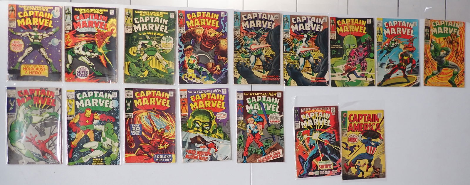 Captain Marvel 1-10 and others (1 of 11)