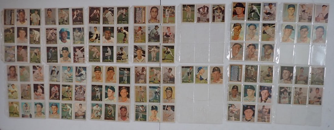 1957 Topps Baseball Cards: Elston Howard & others (1 of 20)