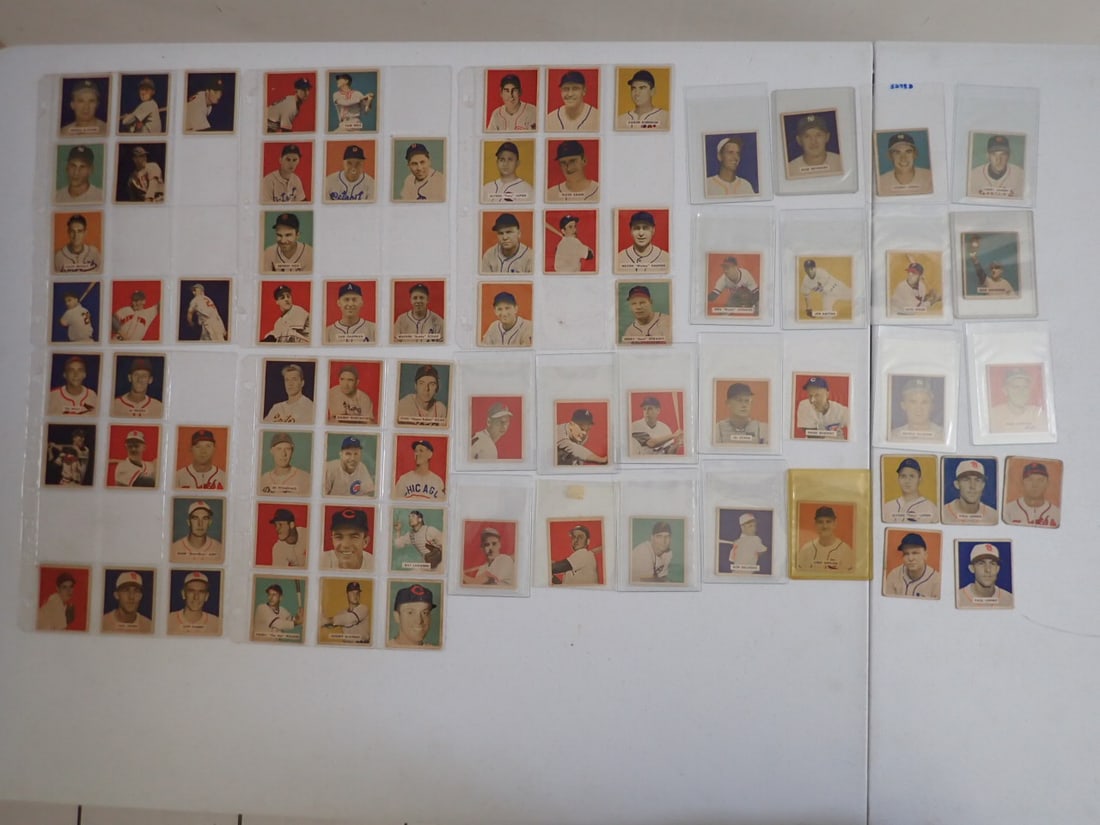 1949 Bowman Baseball Cards: Mickey Vernon, Ralph Branca, etc. (1 of 19)