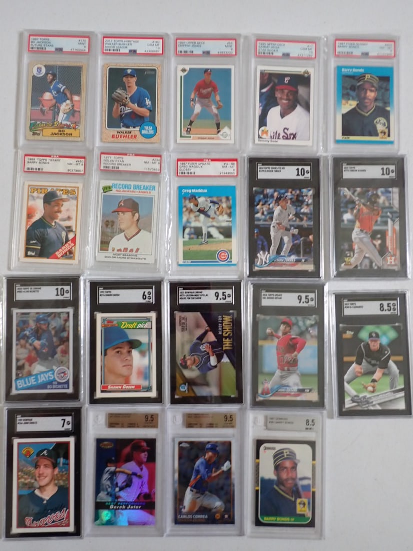 Nolan Ryan, Shohei Ohtani, and other Graded Baseball Cards (1 of 8)