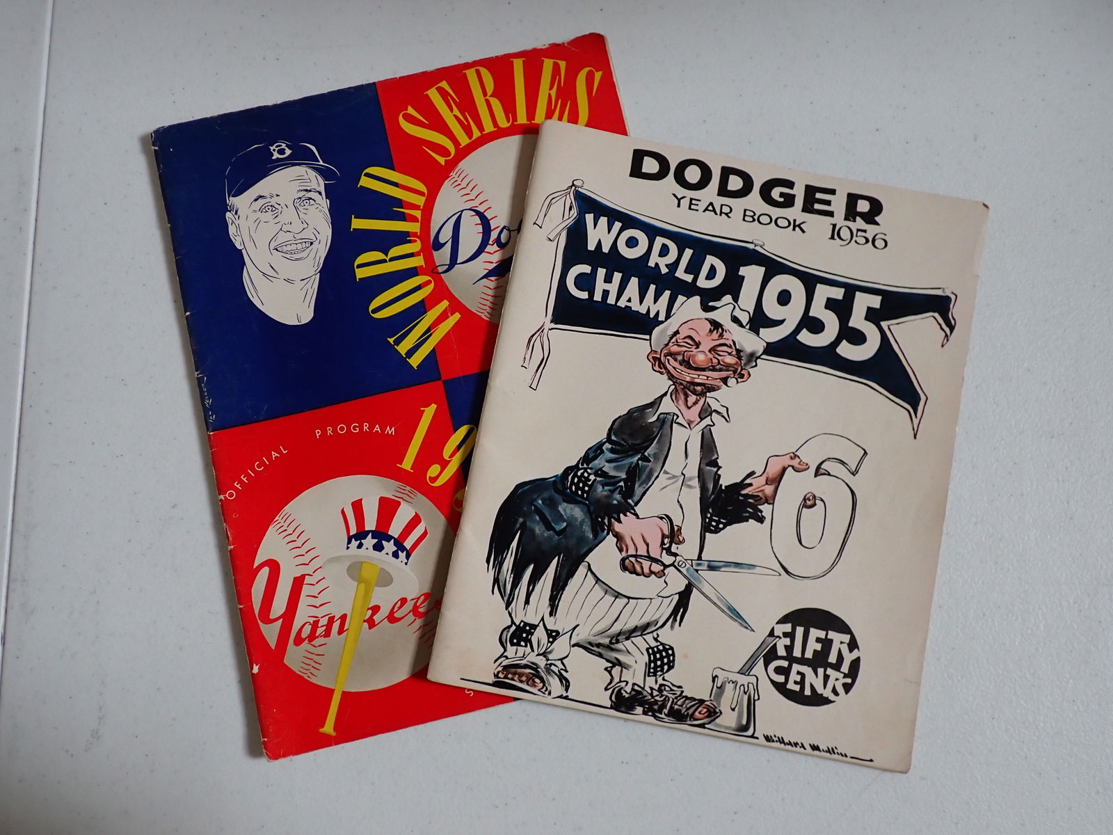 1955 World Series Program & Ticket (1 of 20)