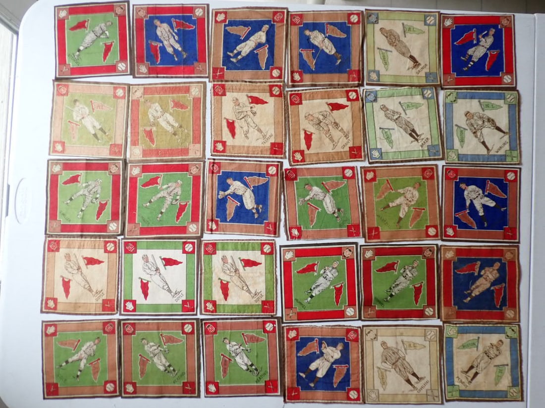 1914 Casey Stengel & other B14 Baseball  Blankets Flannels (1 of 16)