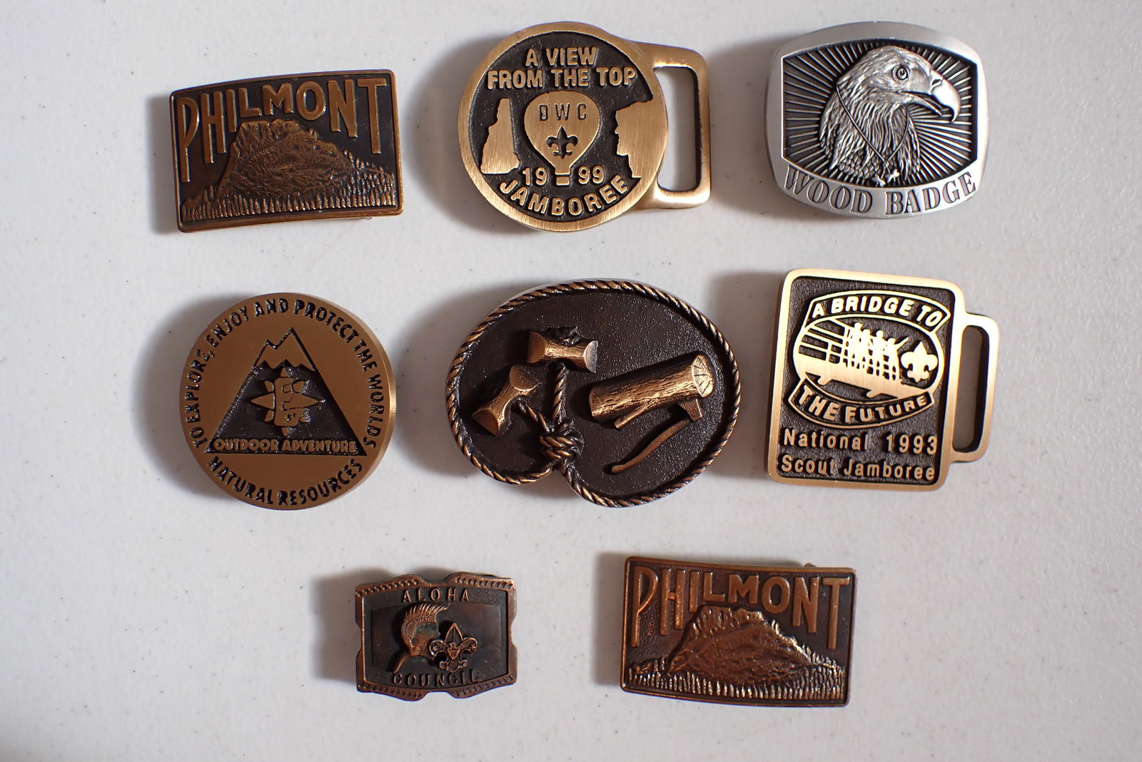 Max Silber & Other Boy Scout Buckles (1 of 17)