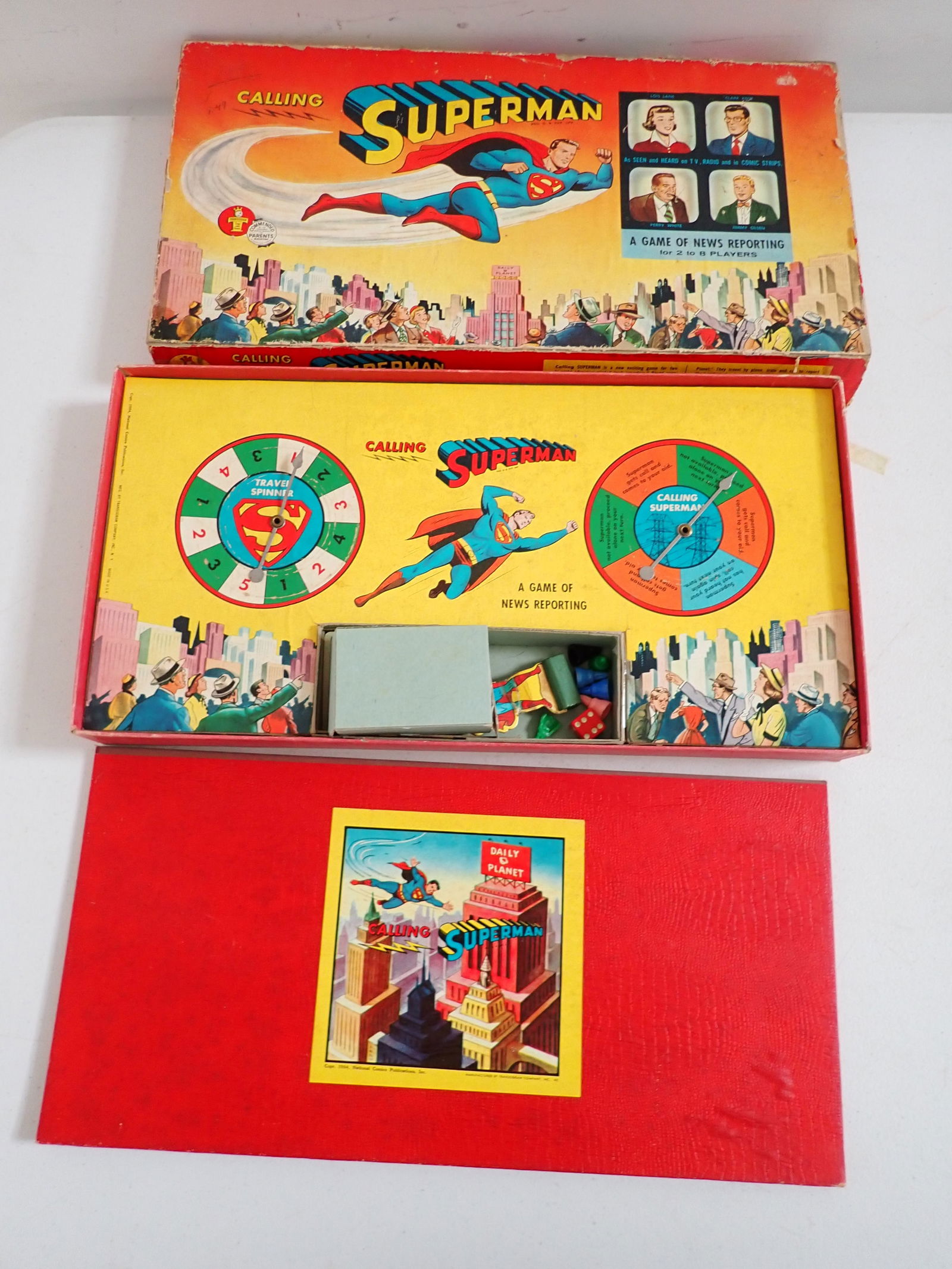 1954 Calling Superman Board Game (1 of 9)