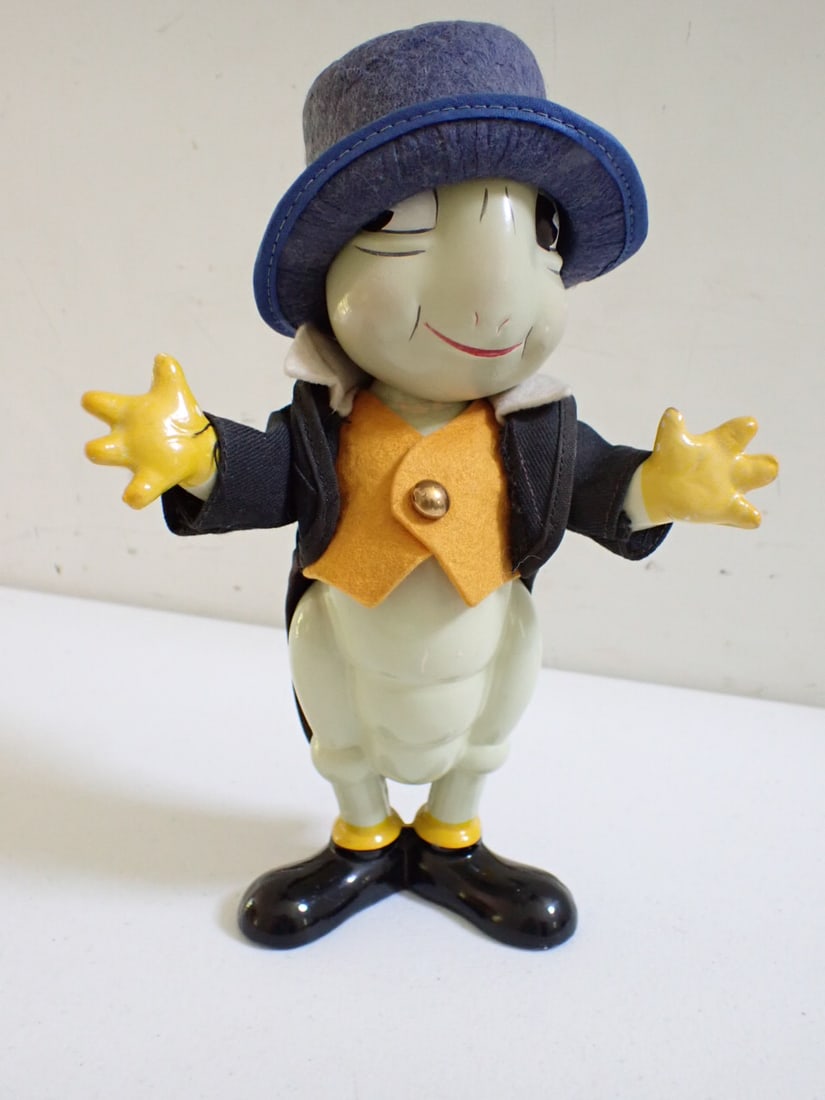 10" 1930's/40's Walt Disney Jiminy Jiminey Cricket Doll Figure 1939 (1 of 11)