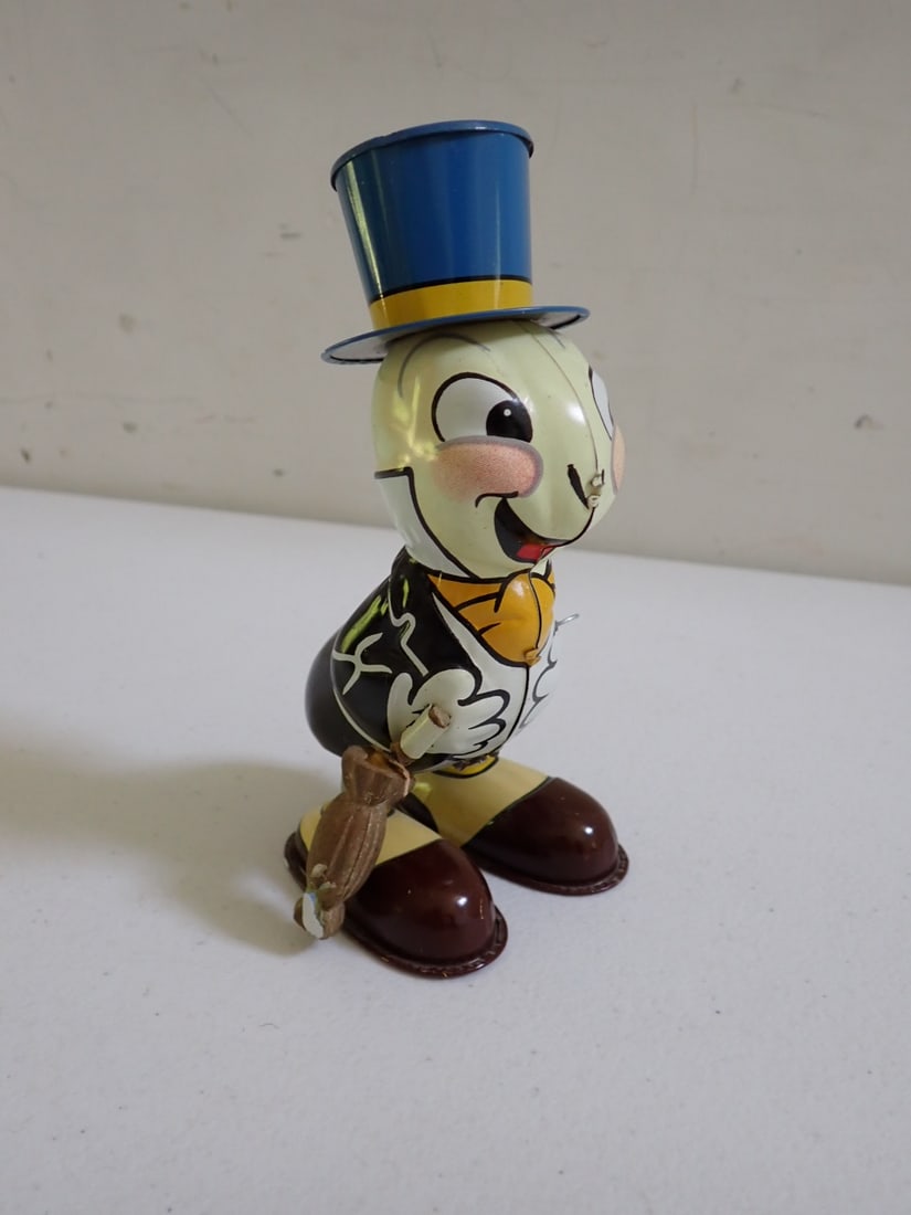 Line Mar Toys Jiminy Cricket Tin Wind Up Toy