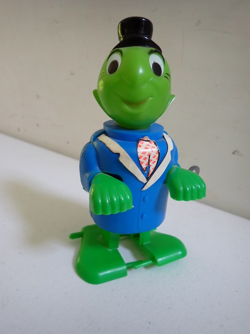 Vintage Jiminy Cricket Walking Windup Toy Durham Industries. (1 of 10)