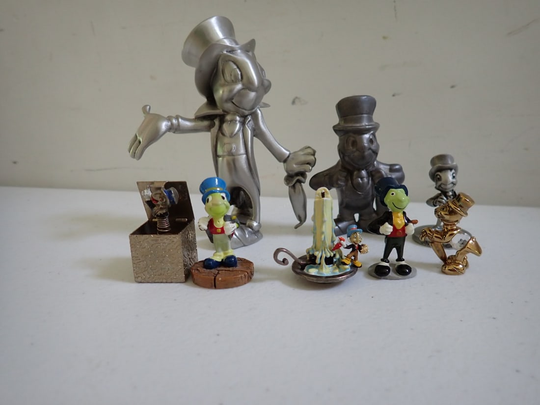 Jiminy Cricket  Lead Crystal Swarovski Lencia Austria Figure, etc. (1 of 10)
