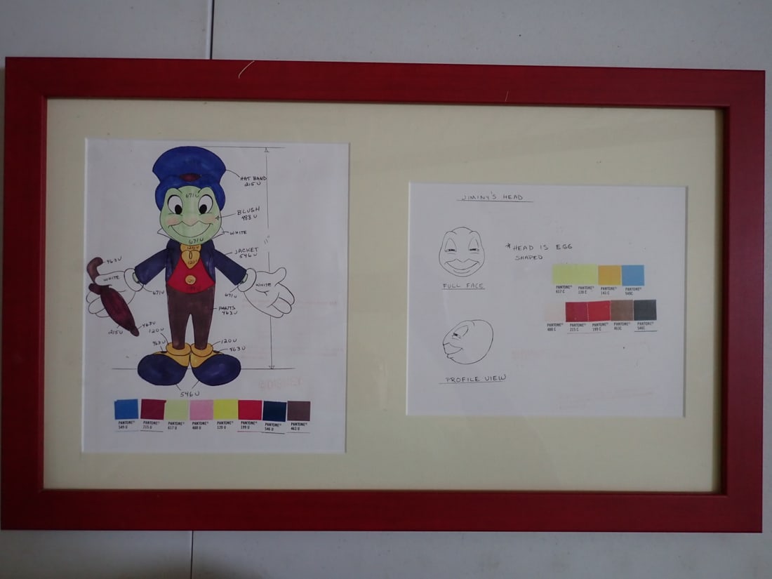 Walt Disney Product Development Jiminy Cricket Template (1 of 8)