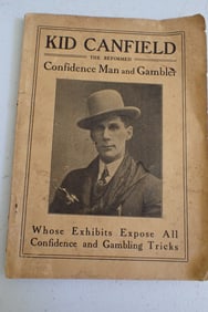 Booklet Kid Canfield The Reformed Confident Man and Gambler 1911
