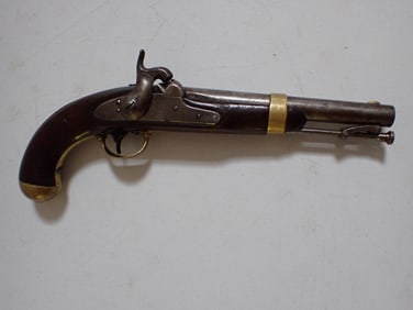 H. Aston Middletown, Connecticut 1846 Percussion Pistol