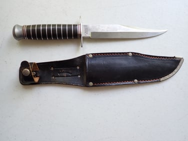 Sheriff Knife with Sheath. Solingen, Germany