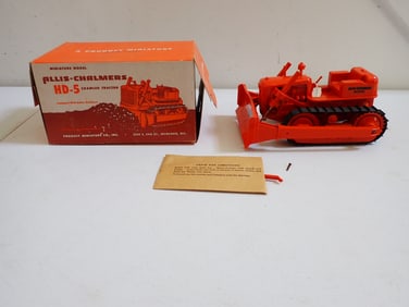 Allis-Chalmers HD-5 Product Miniature Co. Crawler Tractor MIB