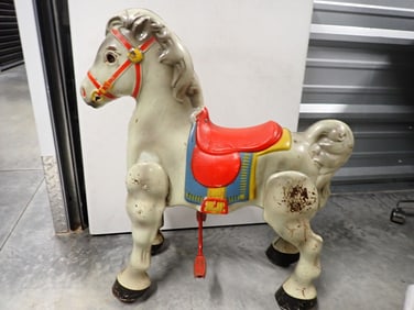 1950's Mobo English Steel Pedal Horse