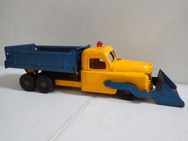 Structo Pressed Steel International Dump Truck with Plow