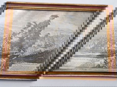 King George III Engraving