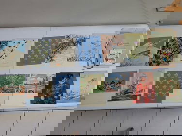 RMS Caronia Maiden Voyage Photo and 1954 Cunard Cruise Menus