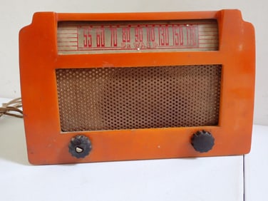 De Wald Model A-502 Radio Catalin Case