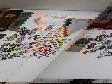 Boy Scout Books, Patches, Neckerchiefs, and Pins