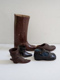 5 collectible shoes and boots