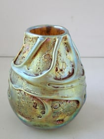 Art Glass Vase - Marked Louis C. Tiffany, Favrile Glass