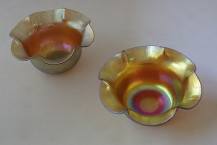 Two Steuben Art Glass Bowls