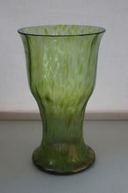 Czech Art Glass Vase