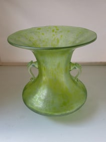 Czech Art Glass Vase