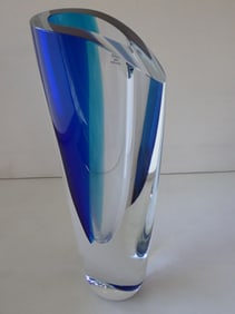 Kosta Boda Art Glass Vase