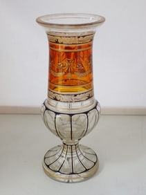 Nineteenth Century European Art Glass Vase
