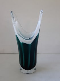 Flygsfors Art Glass Vase