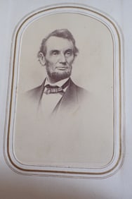 CDV album various famous photos