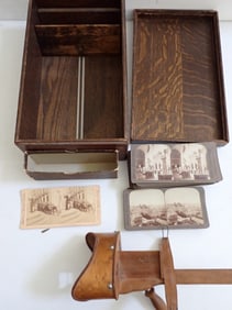 Stereoviewer, Stereoviews & Box