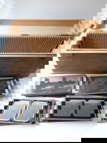 45 Glass Stereoview Slides / Plates