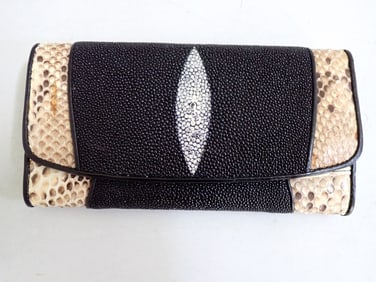 Findig Snake and Stingray Material Wallet