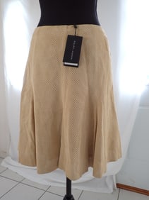 Ralph Lauren short skirt 100% Lamb suede