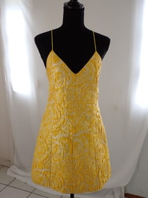 Alice + Olivia Tayla Structured Jacquard Mini-dress